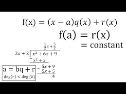 Polynomial Remainder Theorem Proof Factor Theorem Notes Steemit Factor Theorem Remainder Theorem Polynomials