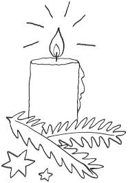 Ausmalbild Advent Adventskerze Geburtstag Birthday Kerze Candle Adventskerzen Advent Kerzen Weihnachtsdeko Basteln