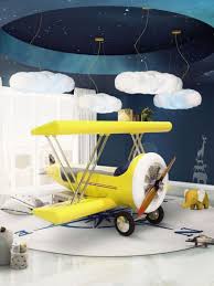 Circu Lit En Forme D Avion Pour Enfant De Chez Plane Design Chambre Enfant Themes Chambre Deco Chambre Enfant