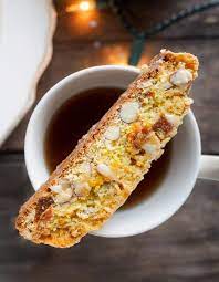 After a heavy brunch or dinner, keep things light with coffee and this delightful biscotti, made with cornmeal for crunch and dried apricots—or. Apricot And Almond Biscotti With White Chocolate Drizzle Sweet And Savoury Pursuits