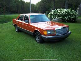Image result for English Red 1981 Mercedes