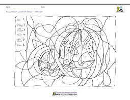 Hang around with this mischievous monkey blast off into outer space to explore new frontiers. Halloween Color By Number