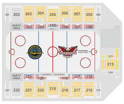 seating chart carolina thunderbirds