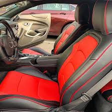The 2021 chevrolet camaro sits in the middle of our sports car rankings. Artificial Leather Seat Covers 2016 2021 Chevy Camaro Next Gen Speed