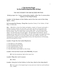 Prayer of faithful trinity.pdf free pdf. Novena Prayer For The Dead After 40 Days 1 Rosary God The Father
