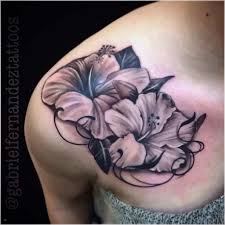 Das wandtattoo wilder hibiskus bringt diese blütenpracht vom garten direkt an ihre wände und wird zum besonders schönen blickfang in. 33 Erstaunlich Realistic Tattoo Vorlagen Ideen Tattoo Vorlagen Wildflowers Tattoo Bluten Tattoo
