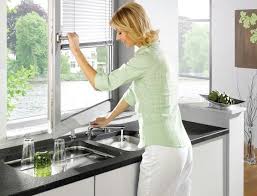 Mixer Taps To Place In Front Of The Window Home Trends Basement Remodeling Kitchen Decor
