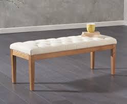 Mark Harris Courtney Beige Fabric Dining Bench Cfs Furniture Uk