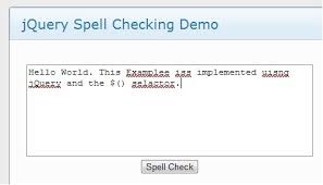 4 Best Jquery Spell Checker Plugin Examples Asp Net C Net Vb Net Jquery Javascript Gridview