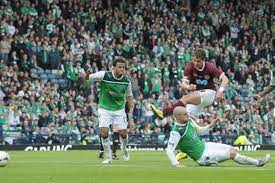 The 2012 scottish league cup final was the 66th final of the scottish league cup. Hearts 5 Hibernian 1 In May 2012 At Hampden Park Rudi Skacel Makes It 2 0 With A Fine Shot After 27 Minutes In The Scottish C Cup Final Hampden Park Hibernian