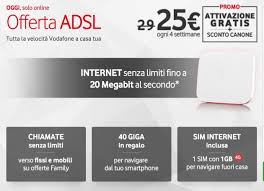 Tante Offerte Adsl E Fibra Da Vodafone Solo Per Oggi Iphone Italia