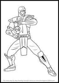 Mortal kombat coloring pages will appeal to all fans of fighting, as they are made in the likeness of one of the coolest games in the fighting game genre. How To Draw Mortal Kombat Characters