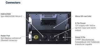 Simrad Go7 Xsr Chartplotter Totalscan Navionics Charts 000
