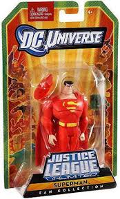 Justice league , later known as justice league unlimited , was a recent animated tv series featuring the justice league of america , including superman , batman , wonder woman and supergirl , with a whole roster of other heroes. Dc Universe Justice League Unlimited Fan Collection Superman 3 75 Action Figure Red Mattel Toys Toywiz