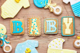 Baby shower fondant and pie cutter. Tips For Making Baby Shower Cookie Favors Lovetoknow
