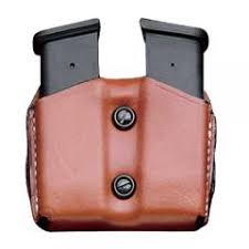 Desantis A01 Leather Double Magazine Pouch Once completely dry, angelus leathe.