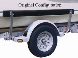 A boat or boat trailer with a width between 102 and 120 inches is permitted to be towed as long as the boat or trailer is equipped with two operable amber lamps on the widest point to clearly mark outside dimensions. Boat Trailer Guide Modification 5 Steps With Pictures Instructables