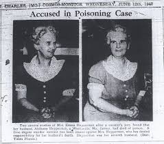 Death of a hometown hero. Emma Heppermann St Charles Black Widow 1940 Part I Prologue Investigation Carpediemdona Com