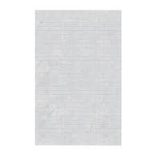 Swanstone 62 X 96 Tundra Subway Tile Shower Wall Panel Shower Wall Panels Shower Wall Shower Panels
