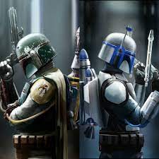 Boba Vs Jango Which Fett Would Win Art By Andyfairhurst72 Star Wars Illustration Star Wars Images Star Wars Pictures