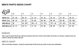 mx district blogstore fox size chart