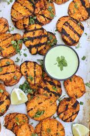 Grilled Sweet Potatoes Recipe Grilled Sweet Potatoes Summer Recipes Dinner Healthy Cheese