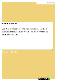 An Assessment Of Occupational Health Environmental Safety On Grin