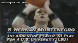 Montenegro was also a very charismatic player, nicknamed el loco. Por Que Hernan Montenegro Era Tan Bueno Jugando Al Basquet Basquet Plus