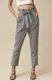 La Hearts Paper Bag Waistband Pants Pacsun Fashion