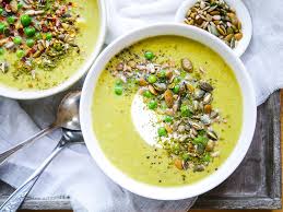 Dairy free and gluten free vegetarian recipes. Pea And Broccoli Miso Soup Nourish Every Day