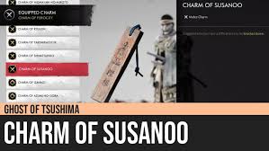 Keep an eye out for promotions and deals, so you get a big saving of sasuke susanoo. Ghost Of Tsushima Charm Of Susanoo
