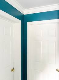 When we moved in there were two bedrooms without the crown molding. Updating A Room With Crown Molding A Turtle S Life For Me