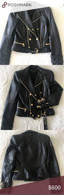 Sold Balmain Leather Jacket Balmain Leather Jacket Leather Jacket Jackets