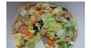 Resep Tumis Sawi Putih Kuah Telur Oleh Ika Pradipta Resep Resep Makanan Tumis