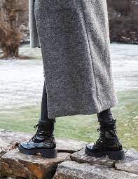 Combat Boots Trend Into Fall 2020 Jaimie Tucker Trending Boots Combat Boots Boots