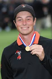 The point in which hovland pauses at the top of his backswing is ideally where his backswing should stop, according to his coach. How Tall Is Viktor Hovland