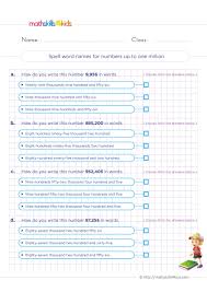 With these worksheets, students will learn about numbers, how to count in twos and threes, counting using roman numerals, learn division using small numbers, addition and subtraction across places and more. Fifth Grade Math Worksheets With Answers Pdf Free Printable Math Worksheets For Grade 5