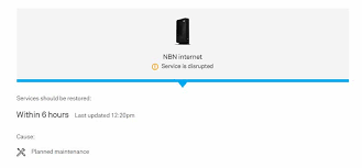 Which service would you like to check? Optus Nbn Outage Notification Yes Crowd 390422