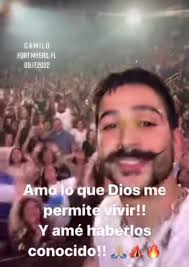 Concierto BUENISIMO de @Camilo y @Evaluna • muchas gracias por la gran  noche! TRIBUUUUUU #camilo #camiloyevaluna #evalunamontaner #evalunaycamilo  #camilo #deadentropaafuera #tribu #fortmyers ...