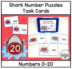 Whether the skill level is as a beginner or something more advanced, they're an ideal way to pass the time when you have nothing else to do like waiting in an airport, sitting in your car or as a means to. Shark Number Word Matching Task Box 0 20 Number Word Puzzles Tpt