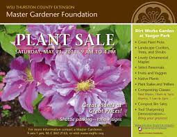 Plant Sale Poster 2012 Plants Plant Sale Master Gardener Program