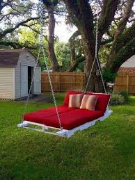 Pin By Tommie Riley On Home In 2020 Pallet Swing Diy Pallet Furniture Outdoor Outdoor Beds