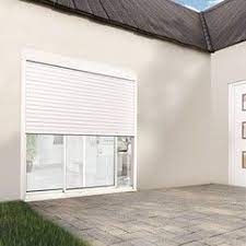 Maybe you would like to learn more about one of these? Baie Aluminium Coulissante 215 X 180 Cm Avec Volet Roulant Motorise Brico Depot Volet Roulant Volet Baie Vitree