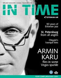 In Time October November 2015 Estonian Air Viljandi Armin