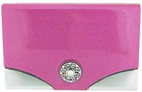 If you're still in two minds about business card holder pink and are thinking about choosing a similar product, aliexpress is a great place to compare prices and sellers. Fmg Metallic Pink Business Card Holder Mirror Made With Swarovski Crystals Ebay