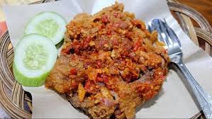 Resep Ayam Geprek Sambal Mangga Resep Ayam Makanan Dan Minuman Resep