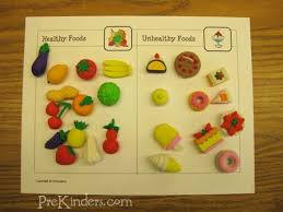 Food Groups Sort Classify Healthy And Unhealthy Food Preschool Food Healthy Food Activities