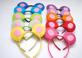Colorful Bear Ears Headband Etsy Care Bears Halloween Costume Care Bear Birthday Care Bears Birthday Party