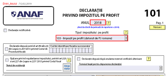Check spelling or type a new query. DeclaraÈ›ia 101 Anaf A Actualizat Azi 12 02 2019 Pdf Ul Inteligent Valabil In 2019 Vers 6 0 0 Cabinetexpert Ro Blog Contabilitate