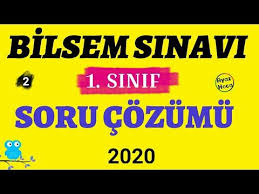 Bilsem 1 Sinif Soru Cozumu 2019 2020 Youtube Sinif Egitim Youtube